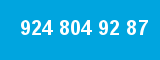 924 804 92 87 924 804 92 87